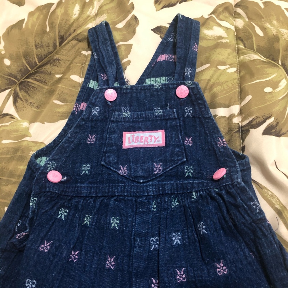 Vintage girls overalls
